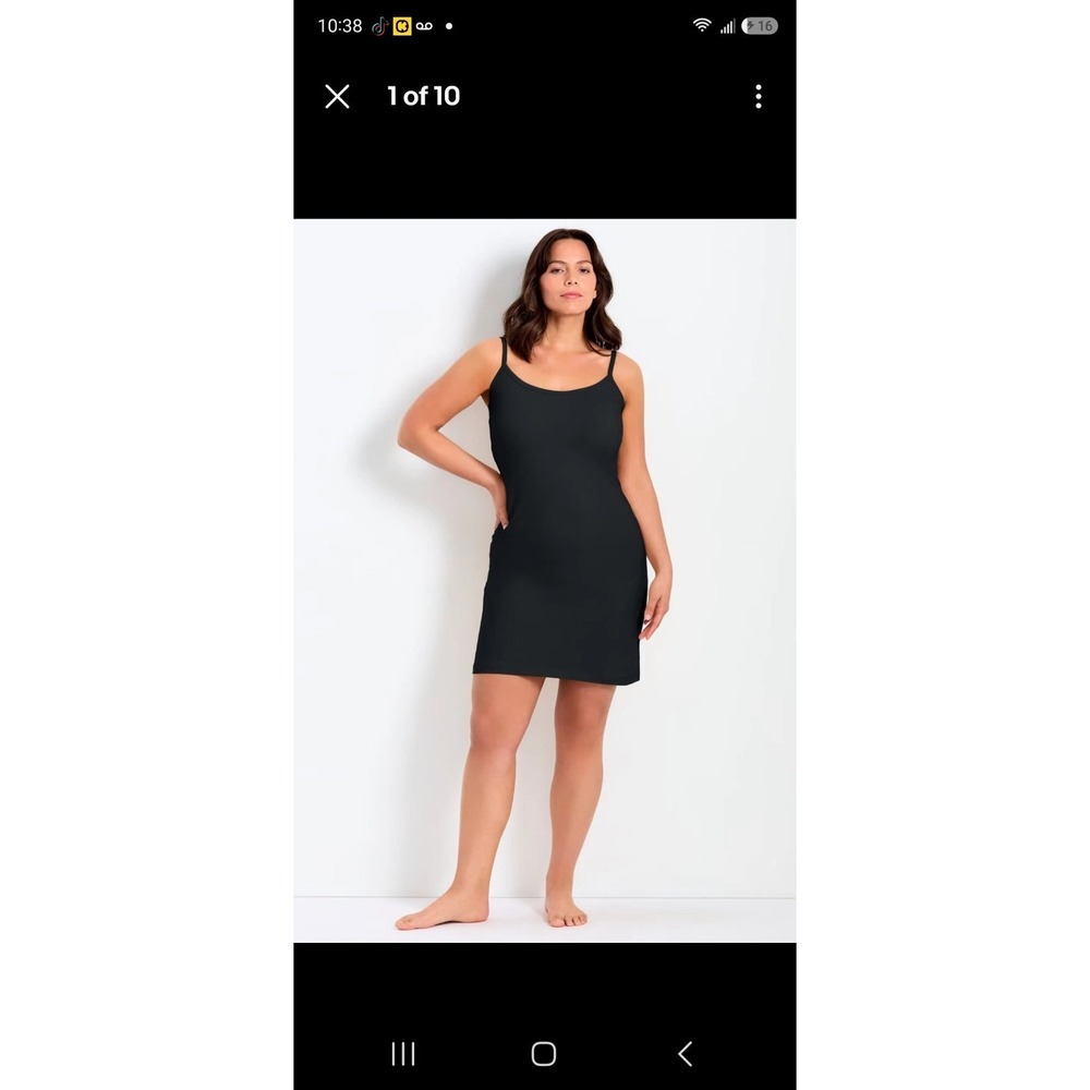 Avenue Women's Plus Size Essential Cotton Knit Slip